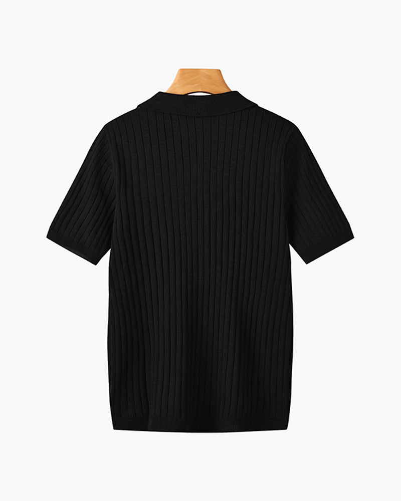 Korrazo Knitted Polo Shirt