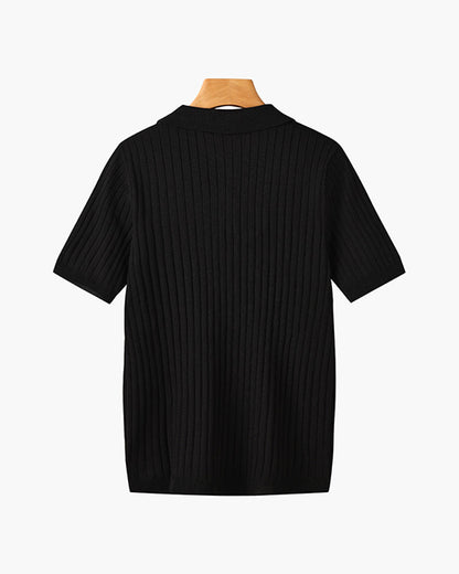 Korrazo Knitted Polo Shirt