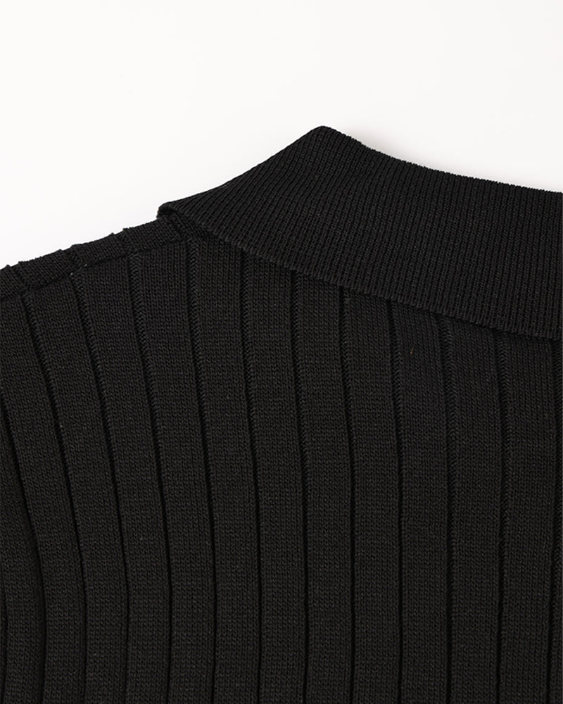 Korrazo Knitted Polo Shirt