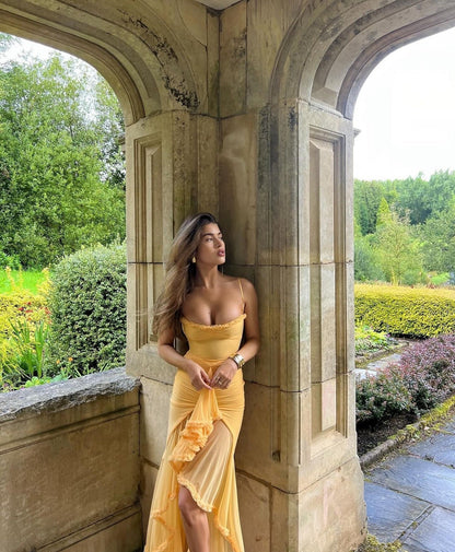 Diamond | Charming Ruffled Gown