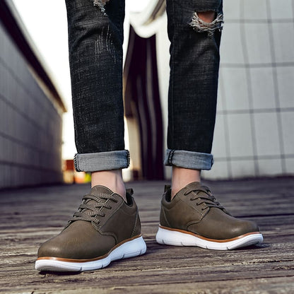 Men's Leather Comfort Sneakers