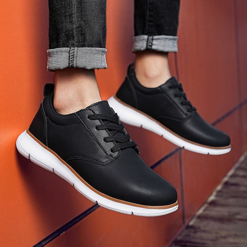 Men's Leather Comfort Sneakers