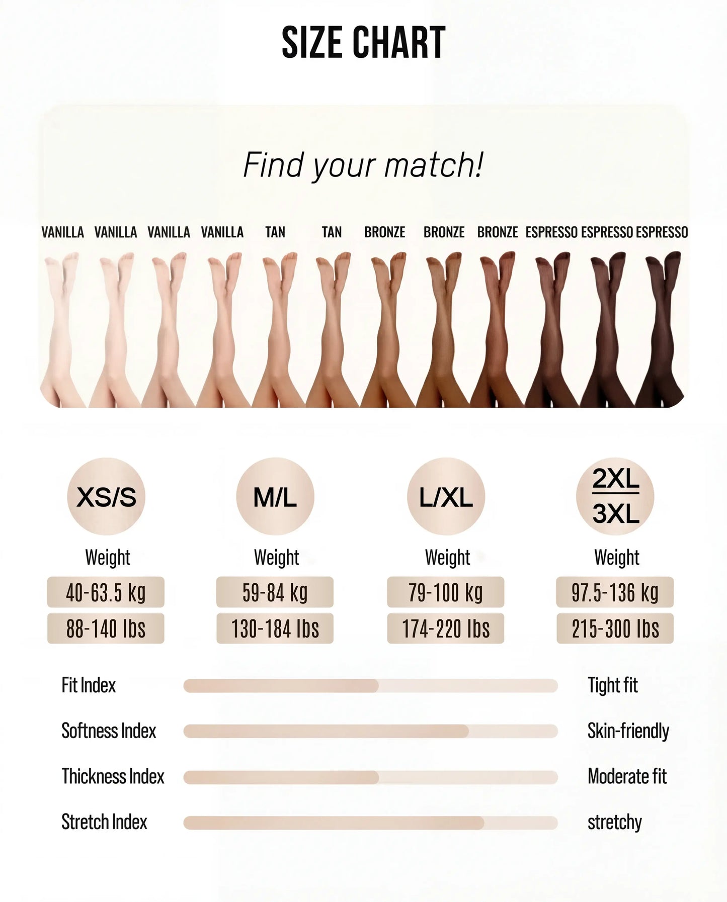 Translucent Fleece Lined Tights