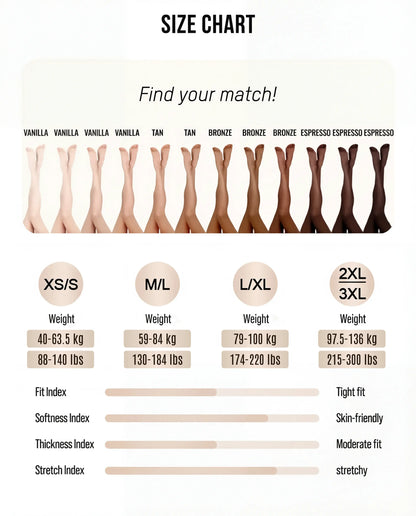 Translucent Fleece Lined Tights