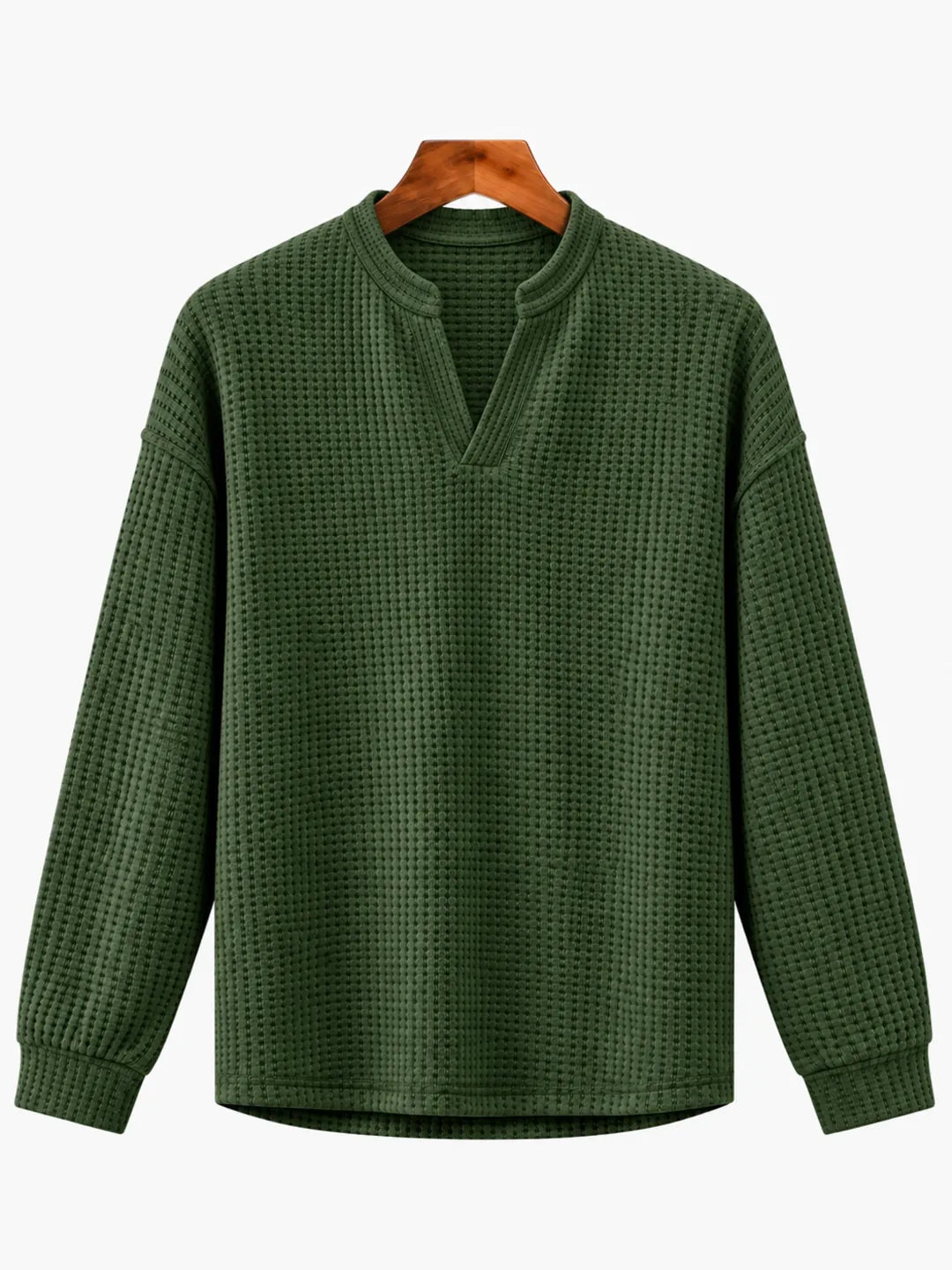 The Verona Waffle Henley