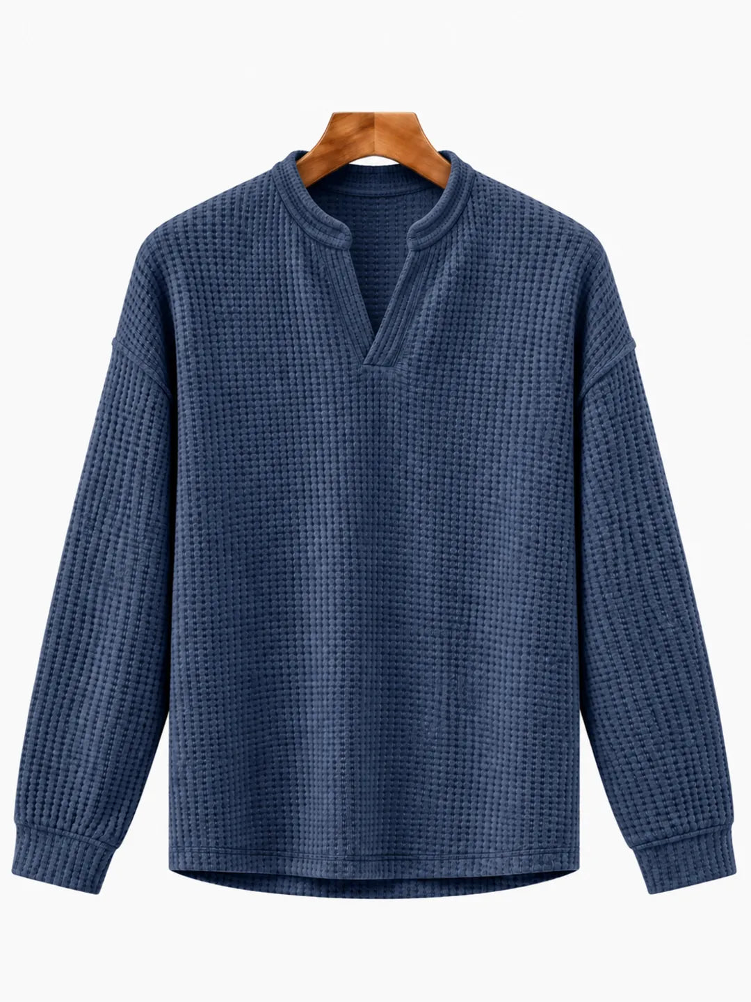 The Verona Waffle Henley