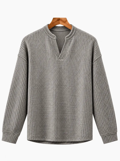 The Verona Waffle Henley