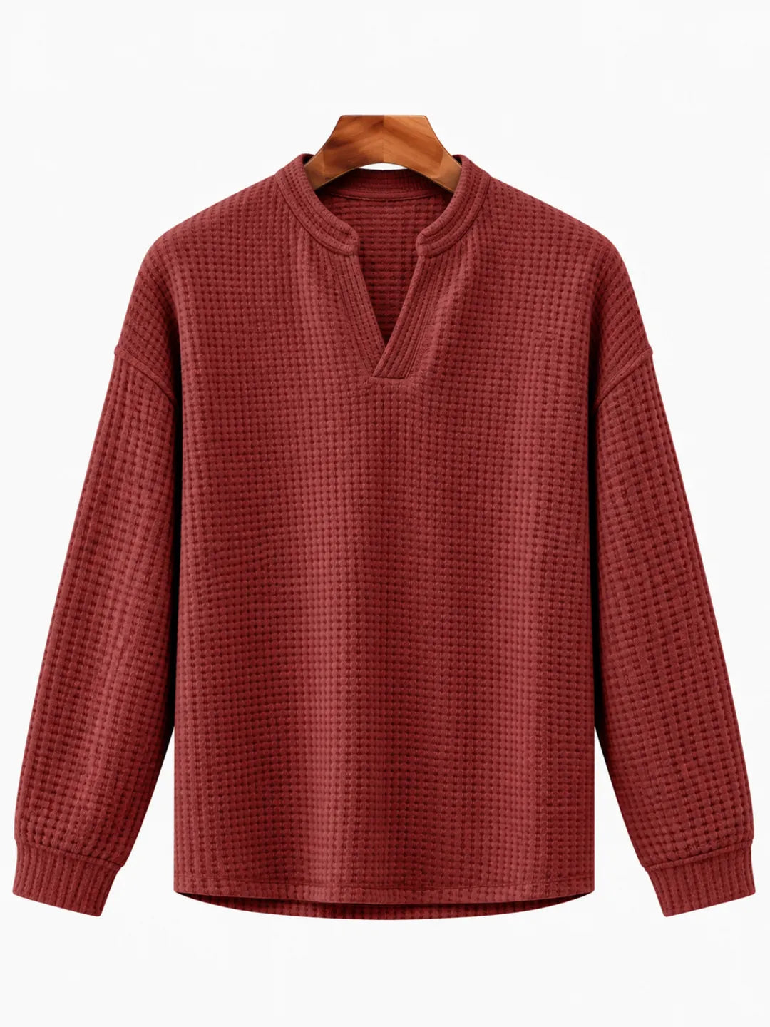The Verona Waffle Henley