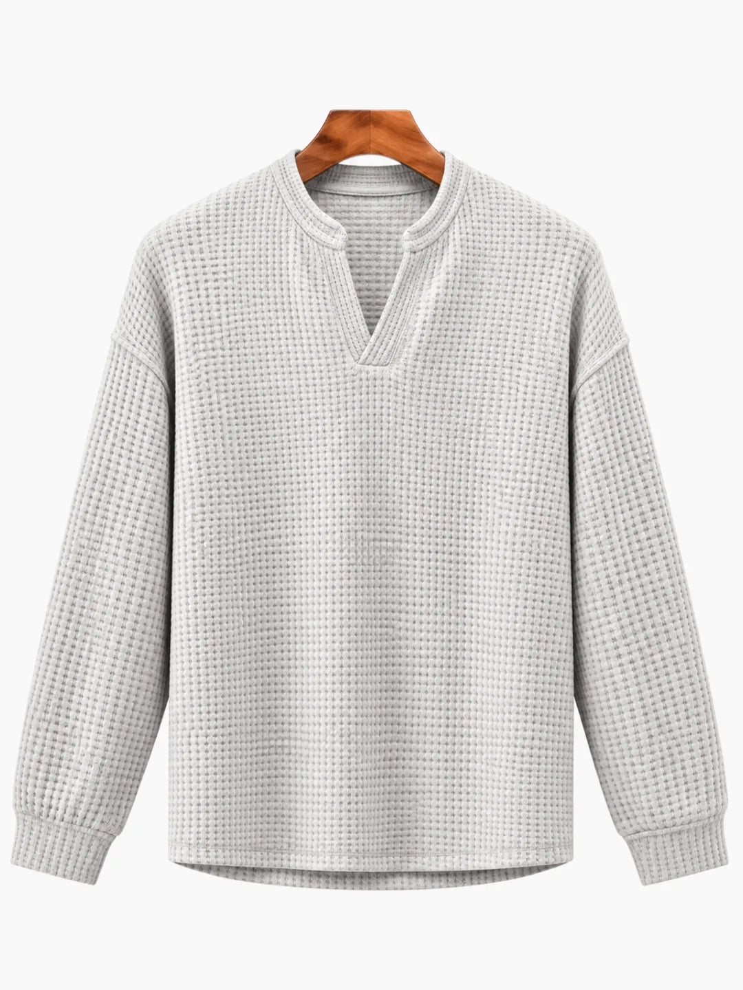 The Verona Waffle Henley