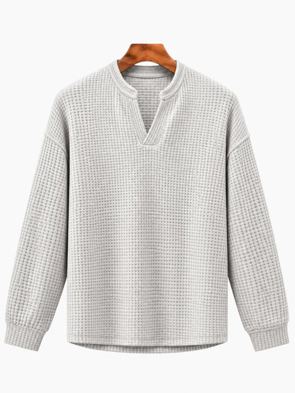 The Verona Waffle Henley