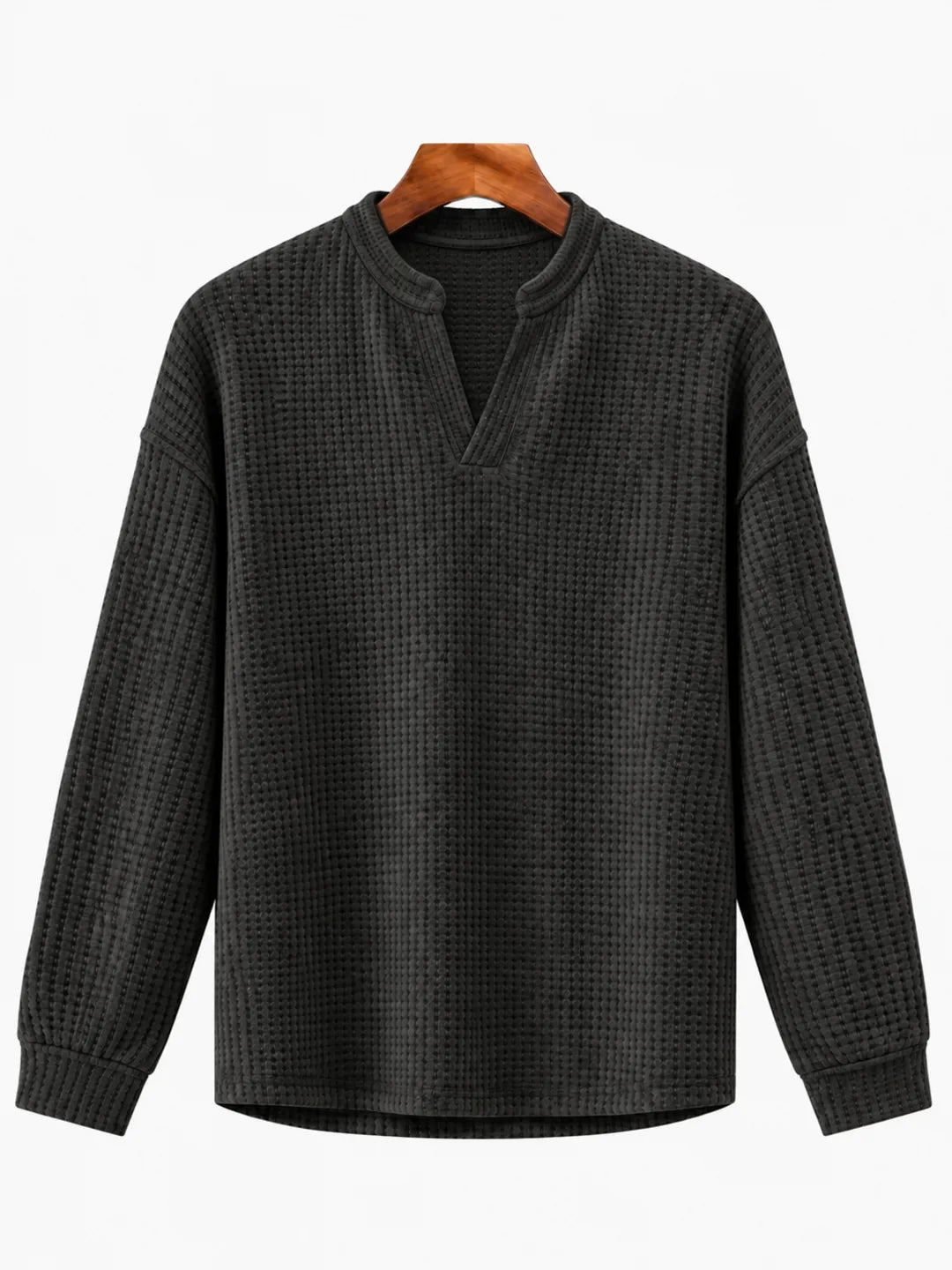 The Verona Waffle Henley