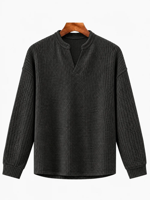 The Verona Waffle Henley