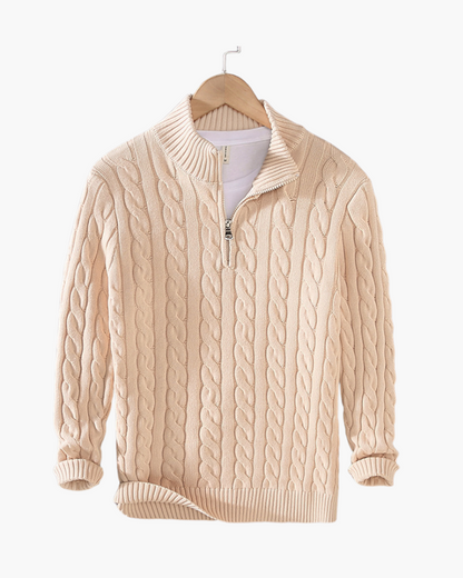 Montreux Cable Half-Zip Sweater