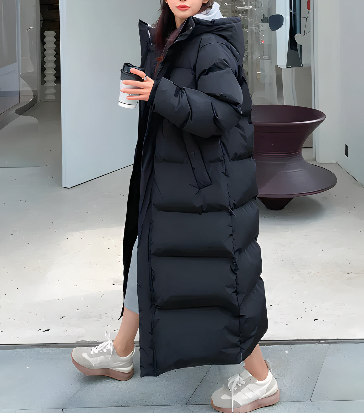 Cathy - Long Puffer Jacket