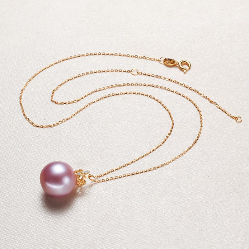 Royal Pearl Crown Necklace