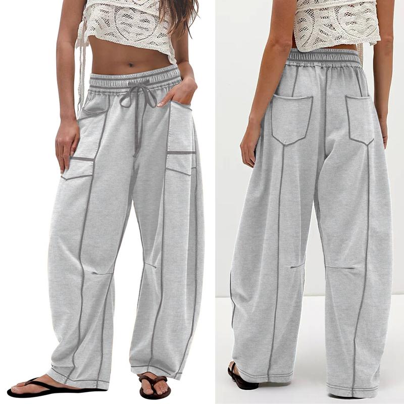 Tanming Women's Barrel Sweatpants