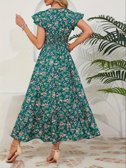 FloraVibe Summer Maxi Dress