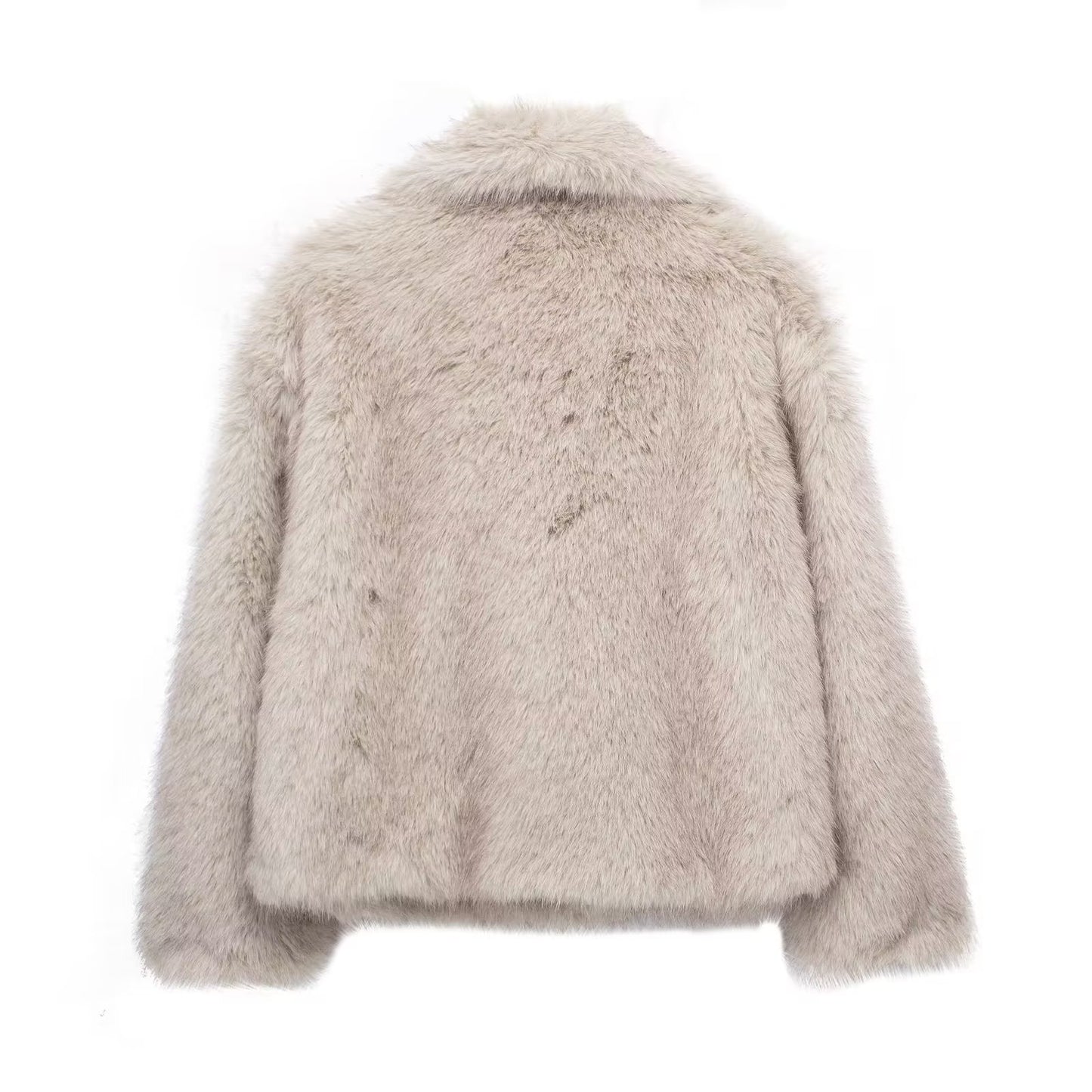 FrostGlam Faux Fur Coat