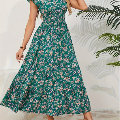 FloraVibe Summer Maxi Dress