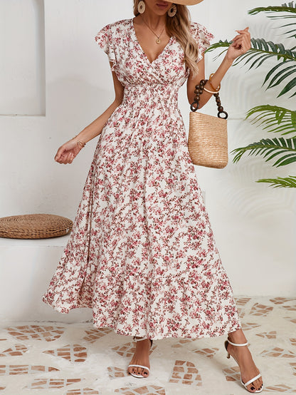 FloraVibe Summer Maxi Dress