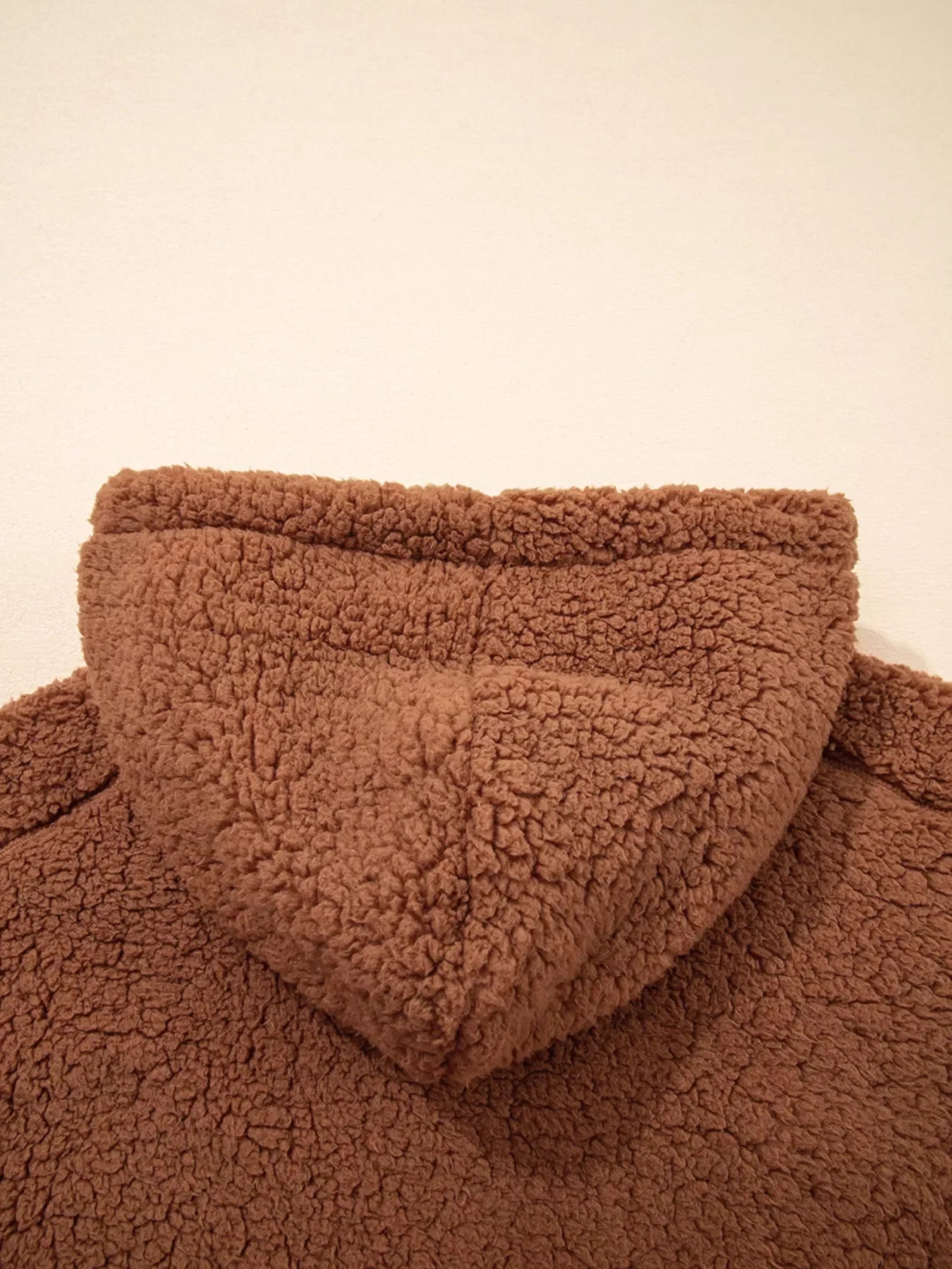 Marjorie Fit Zip Up Teddy Jacket