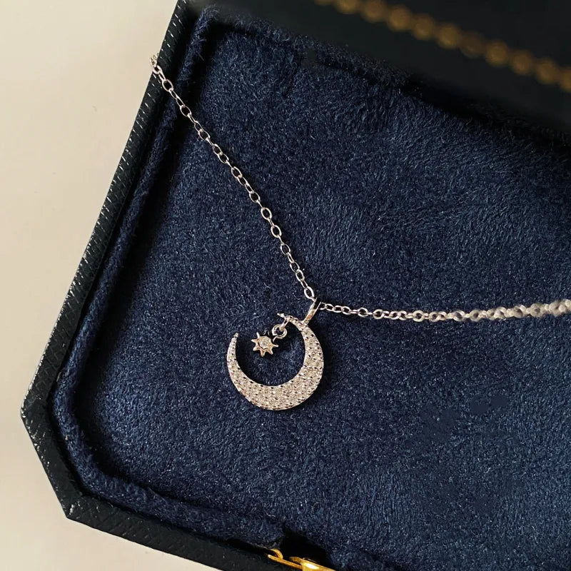MoonKiss Star Necklace