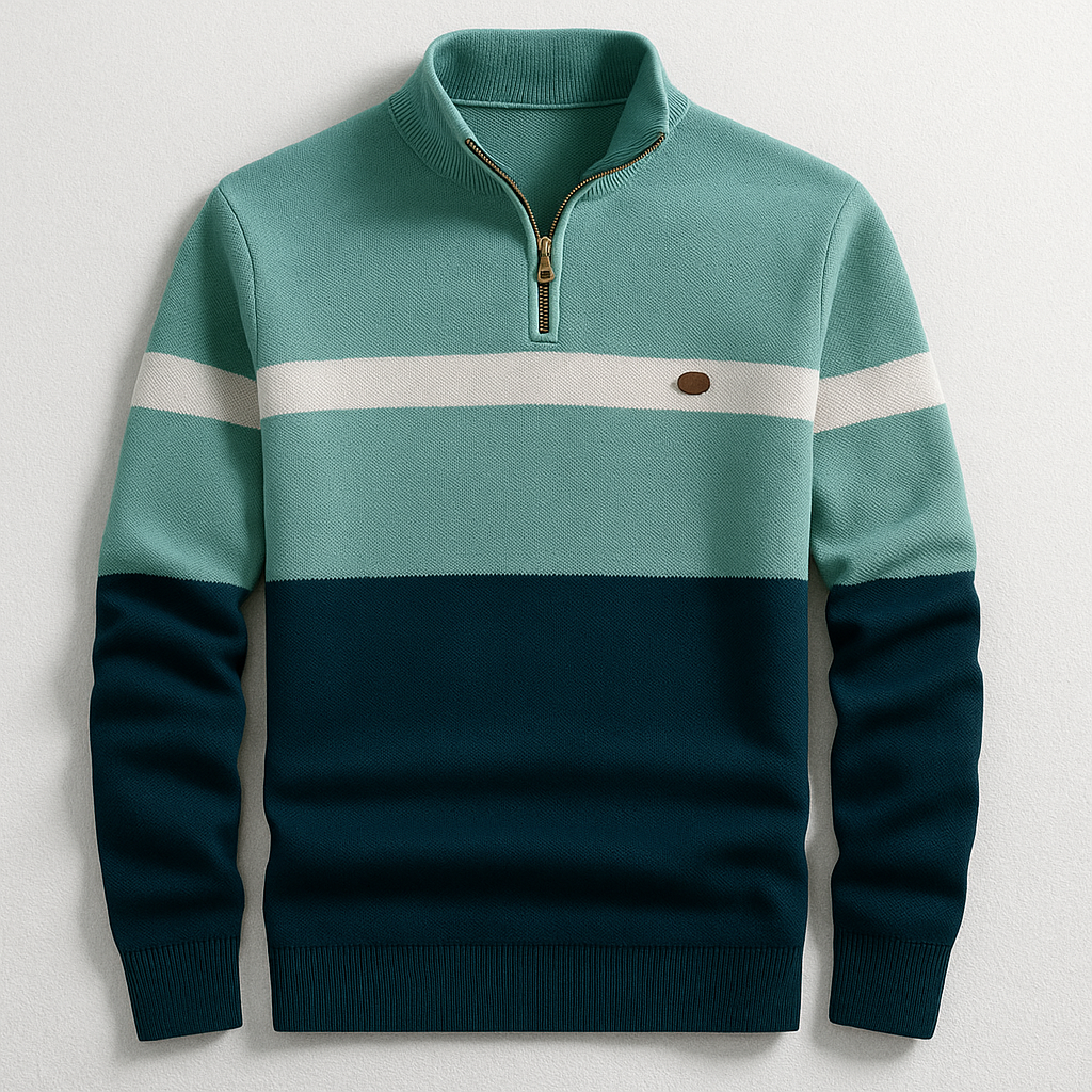 Nordic Heritage Zip Sweater