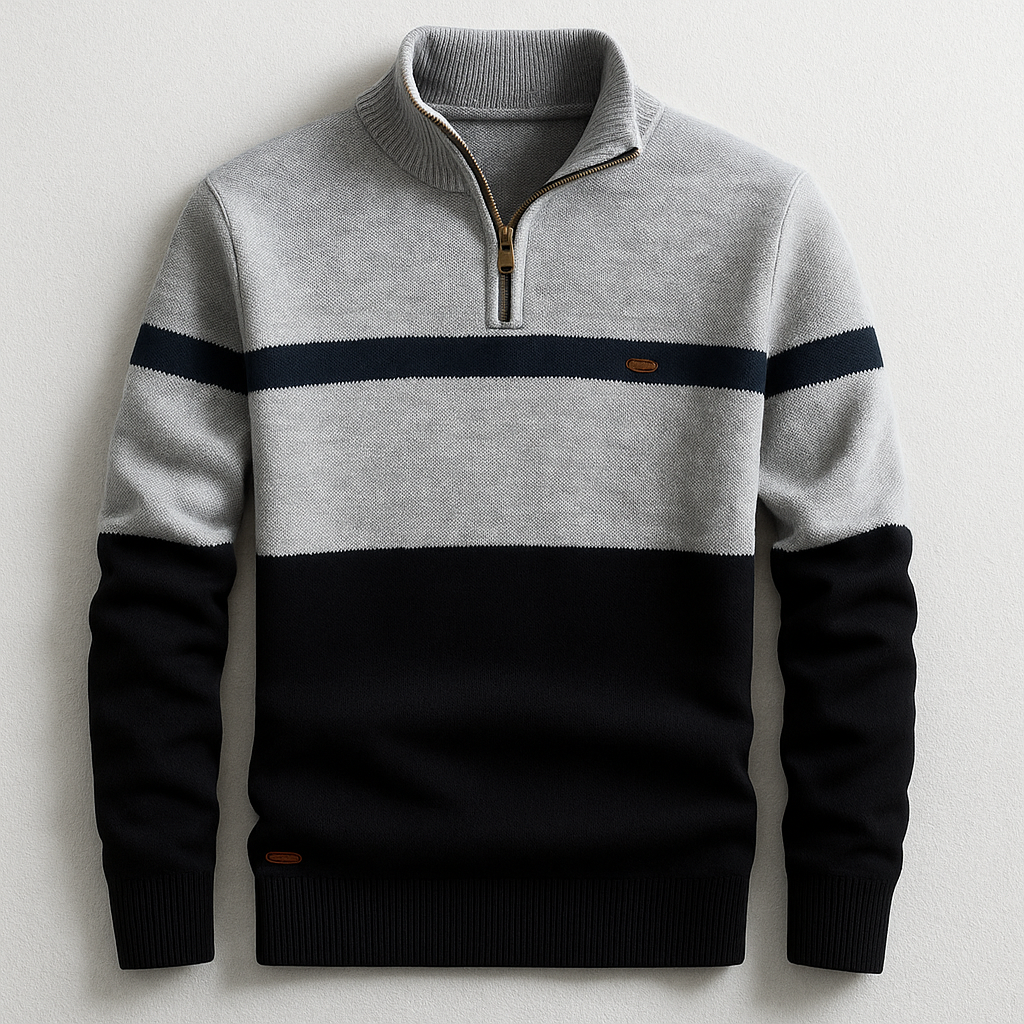 Nordic Heritage Zip Sweater