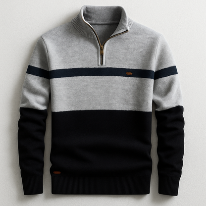 Nordic Heritage Zip Sweater