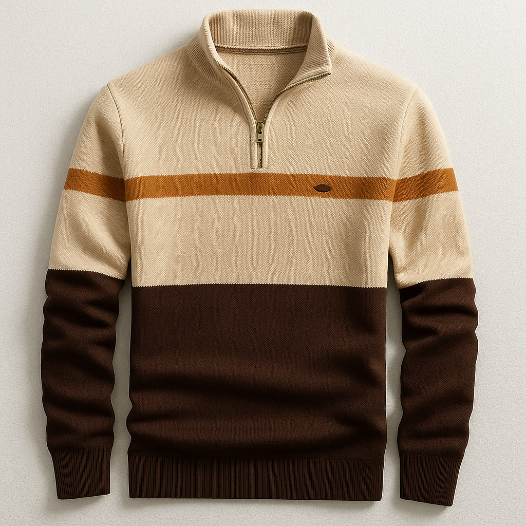 Nordic Heritage Zip Sweater