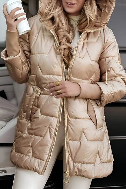 Aurelia Elegant Hooded Coat