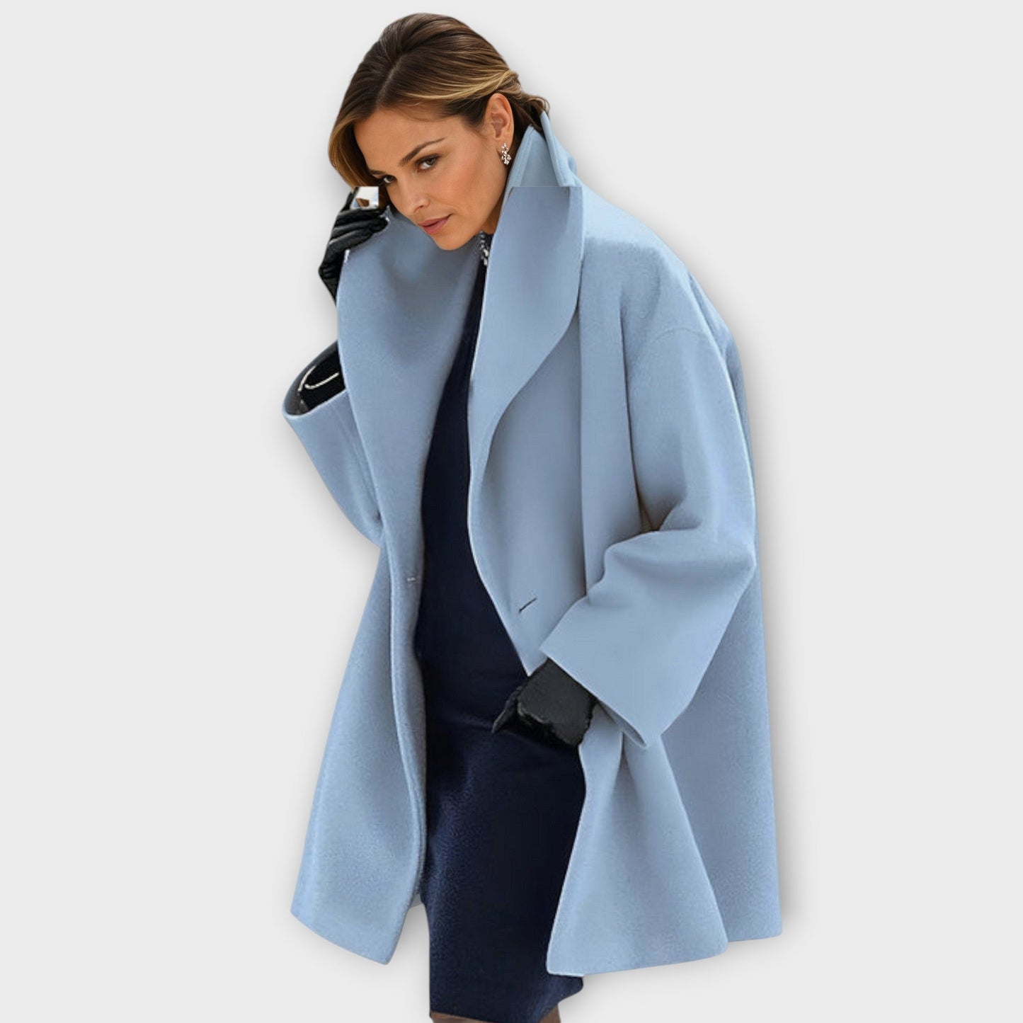 Erin – Oversized Hooded Coat