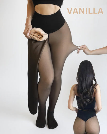 Translucent Fleece Lined Tights