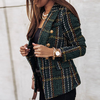 Hailey Classic Check Blazer