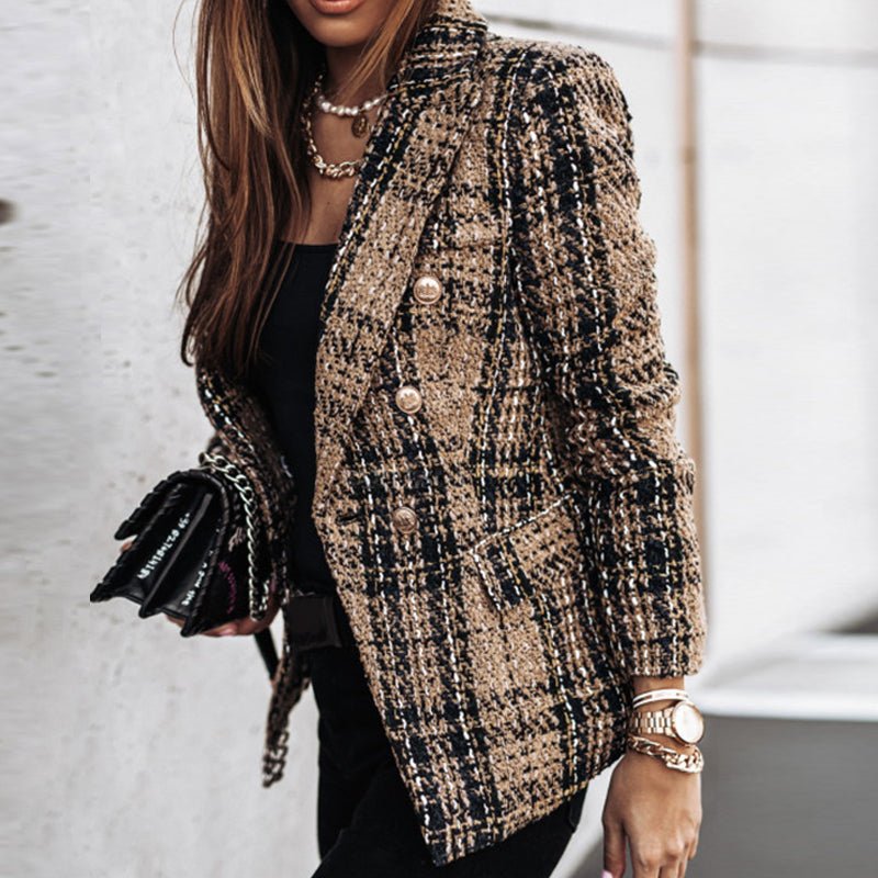 Hailey Classic Check Blazer