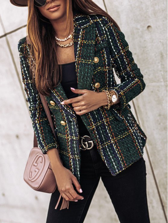 Hailey Classic Check Blazer