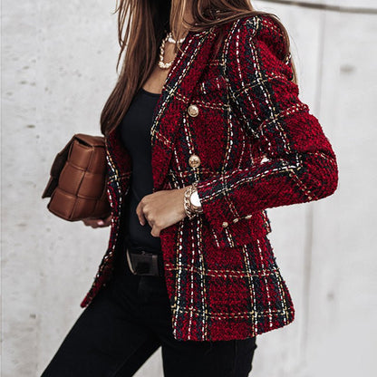 Hailey Classic Check Blazer