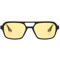 Black with Yellow Lenses