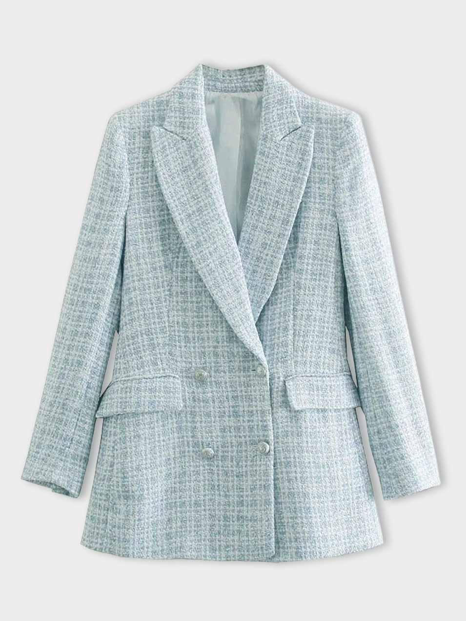 Azure Elegance Blazer