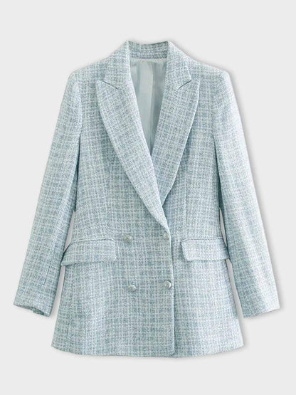 Azure Elegance Blazer