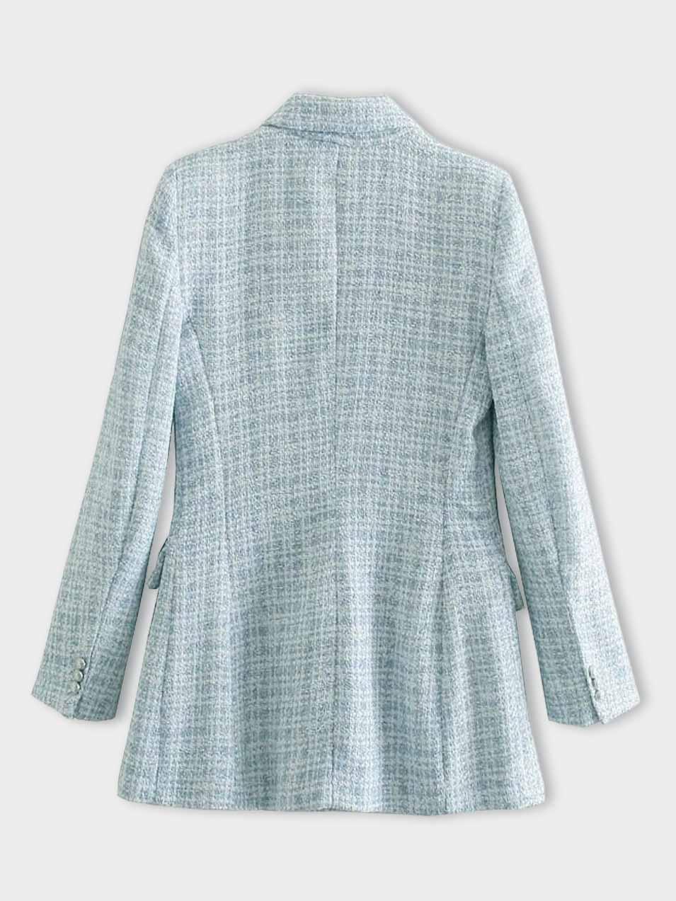 Azure Elegance Blazer