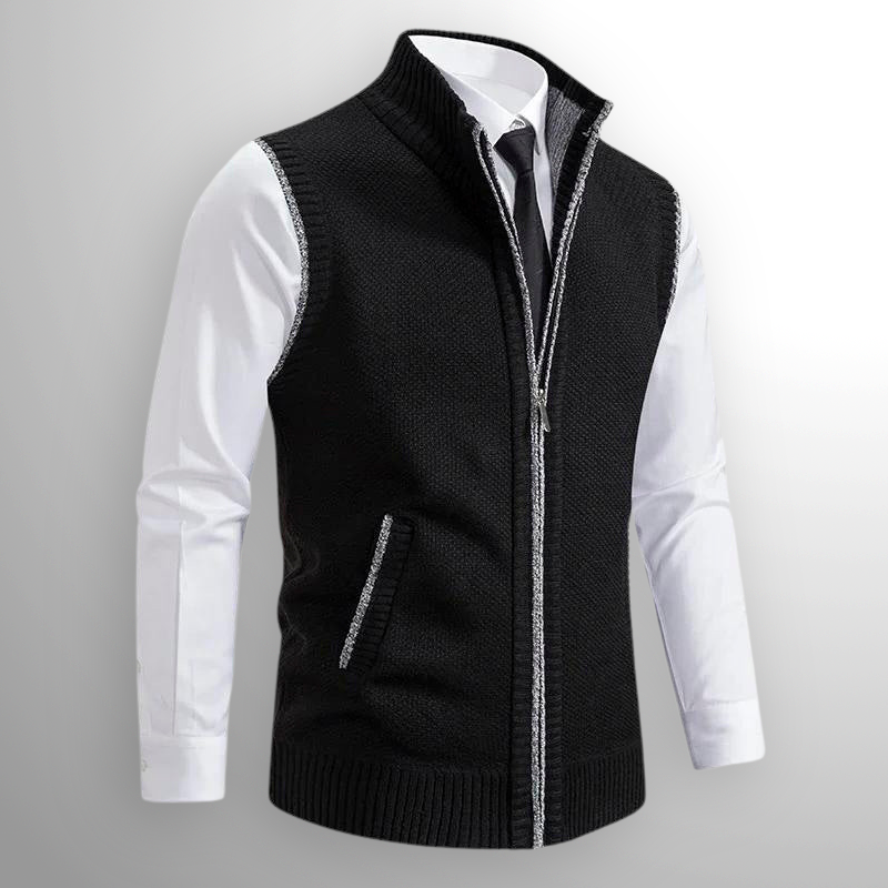 Valenberg Full-Zip Knit Vest