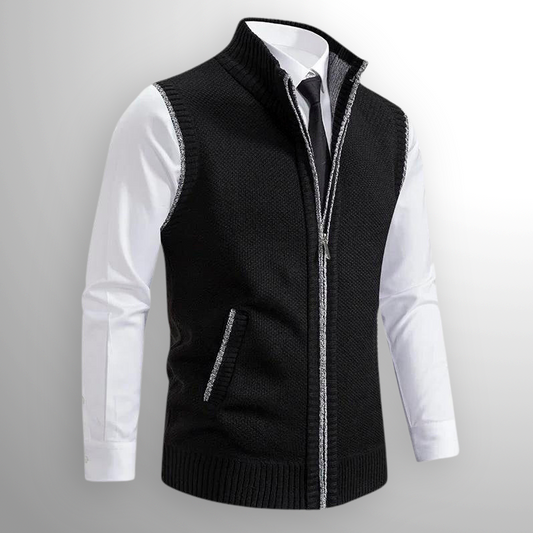 Valenberg Full-Zip Knit Vest