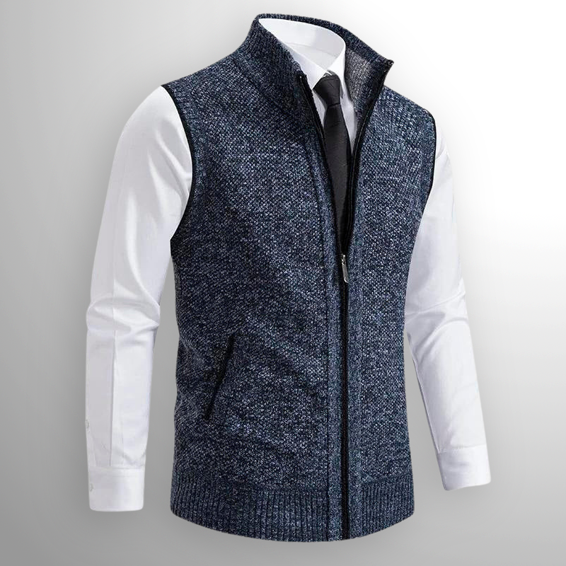 Valenberg Full-Zip Knit Vest