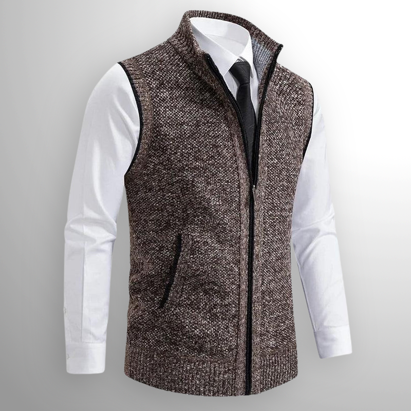 Valenberg Full-Zip Knit Vest