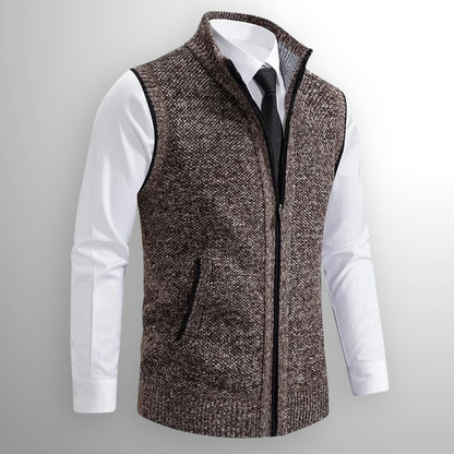 Valenberg Full-Zip Knit Vest