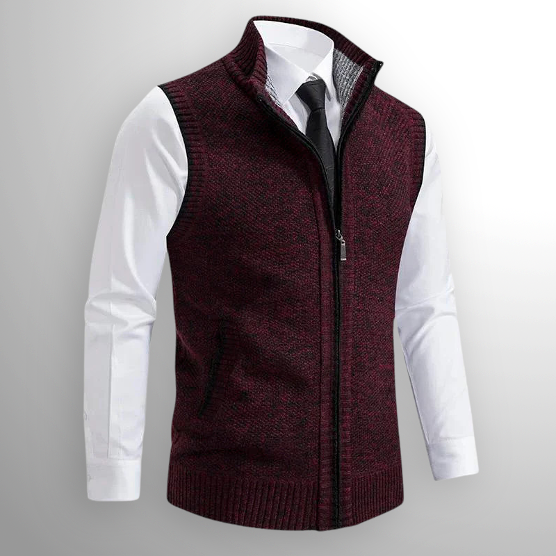 Valenberg Full-Zip Knit Vest